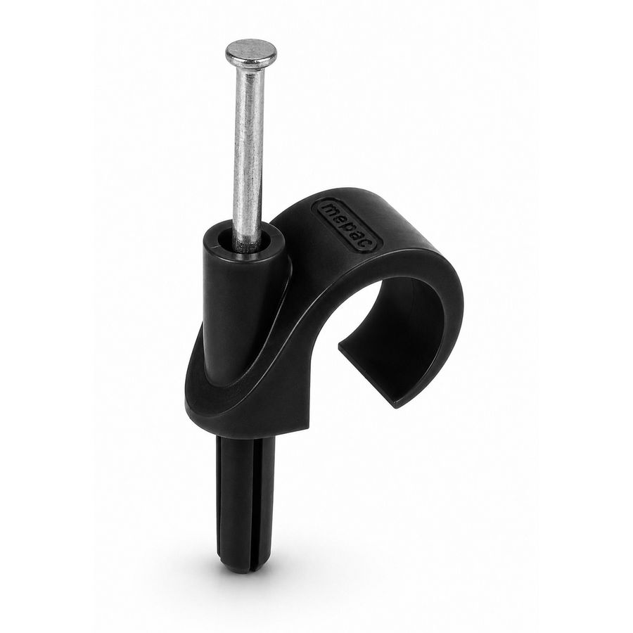 Doos a 100st. Plugclip nagel 16/19mm zwart