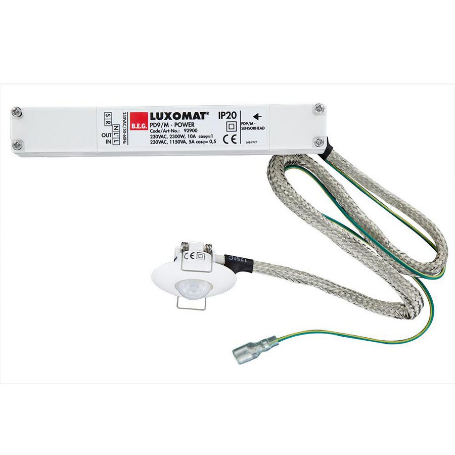 Aanwezigheidsmelder 360gr. IB wit IP20 10m 1Kanaal