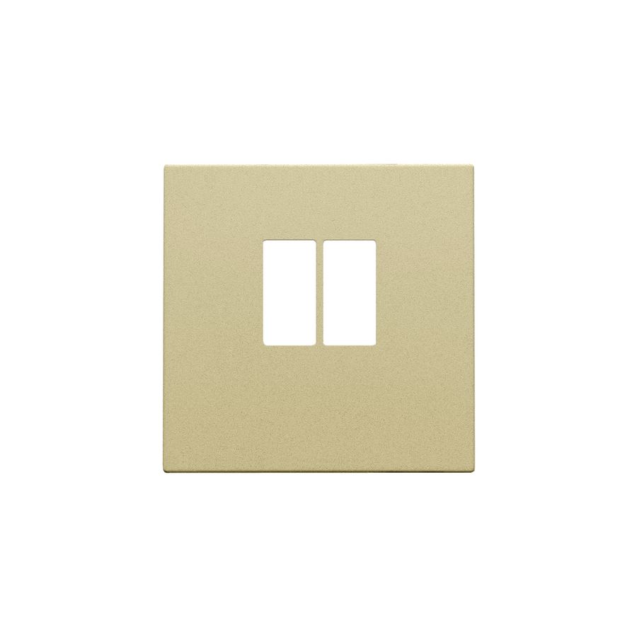 Afwerkingsset enkelvoudige luidsprekeraansl. gold coated