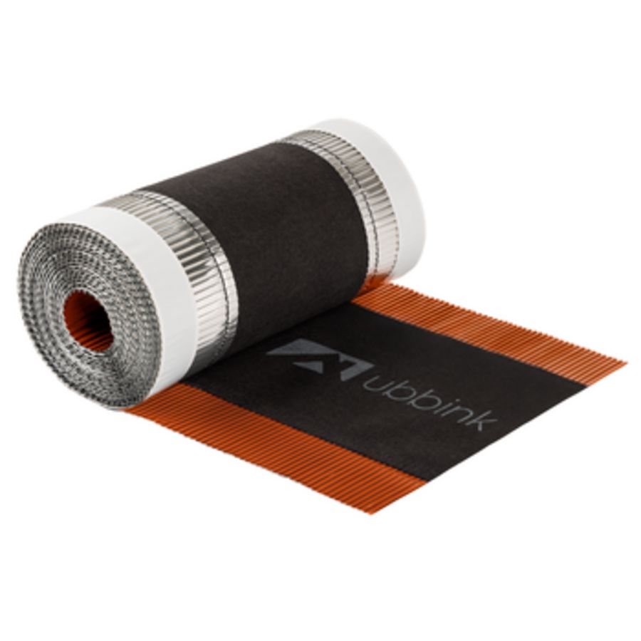 Nok- en hoekkeper Airtec Plus 330mm rol a 6,5mtr. rood VVE=4