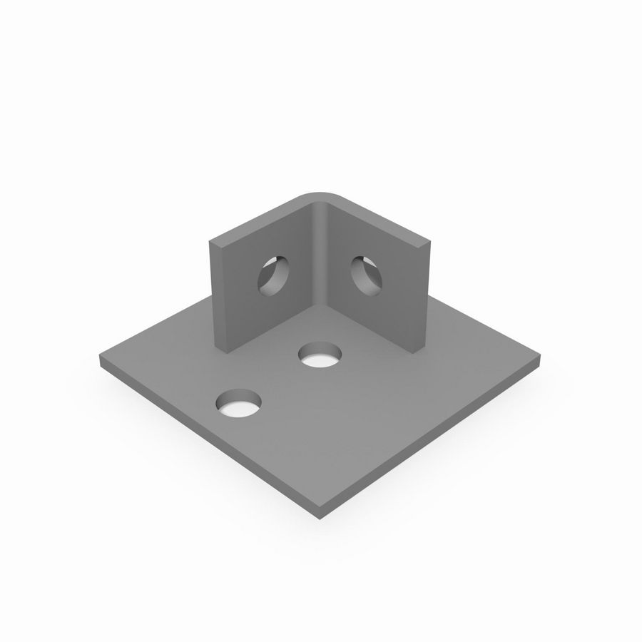 Vloerplaat GS (1G) VB-1 RVS 316