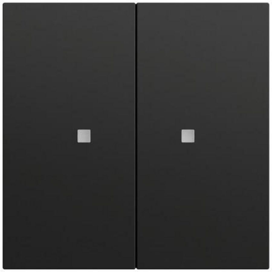Wip 2-v onbedrukt ctrl.v. System 70 zwart m(gel.)