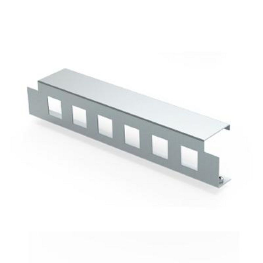 Inbouwpaneel 6xData Avaya/Systimax instortvloercontactdoos 50/80mm