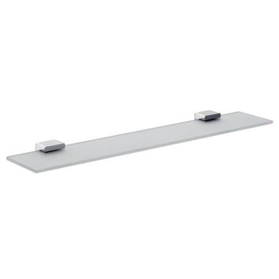 Loft, planchet, kristalglas gesatineerd, 600mm, chroom incl. bevestiging