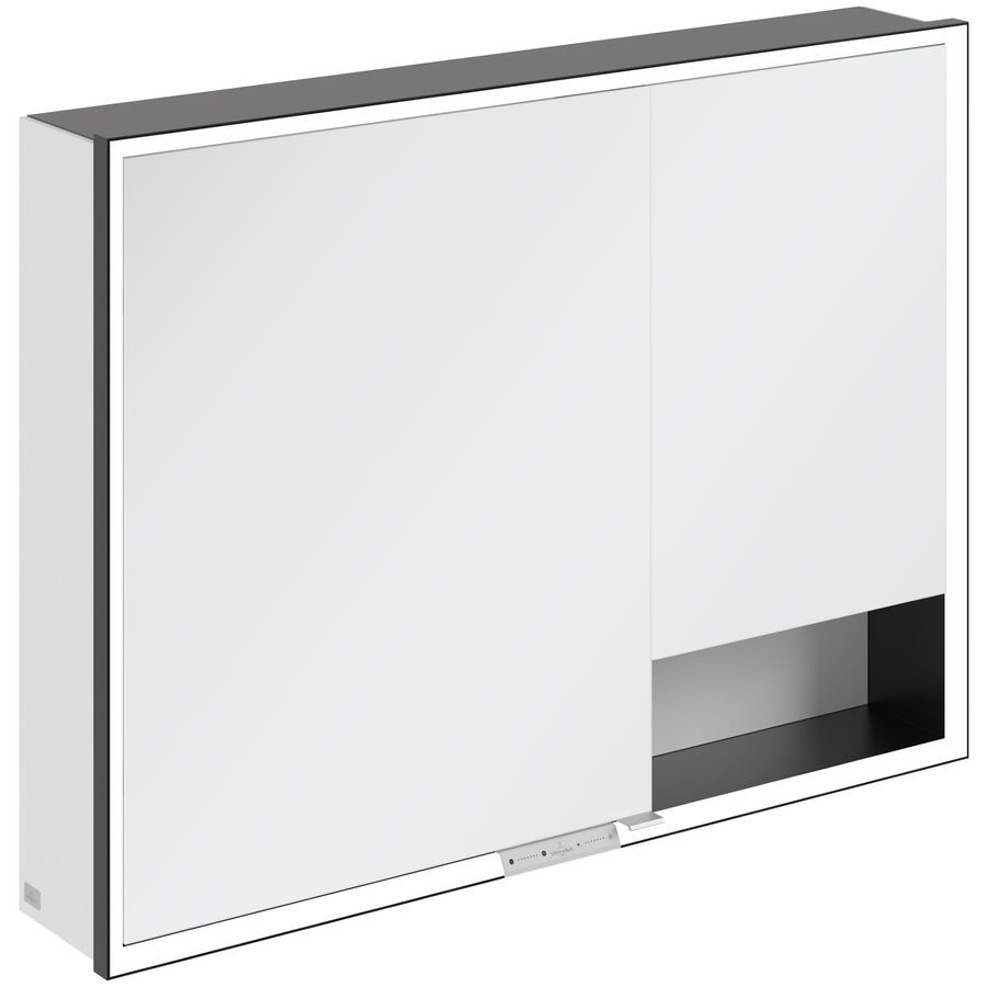 Opbouw Spiegelkast My View+ 1000x750x168mm Pure White