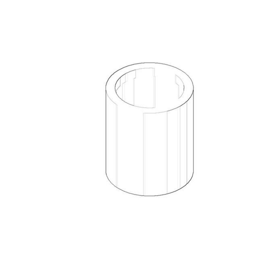 Kapje 26x30mm chr 092102070-00
