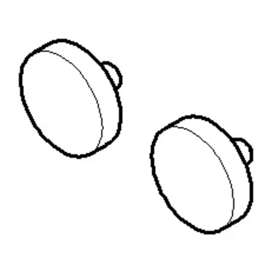 Afdekplaat schroef Spiegelschroef 12x8mm champ.geb