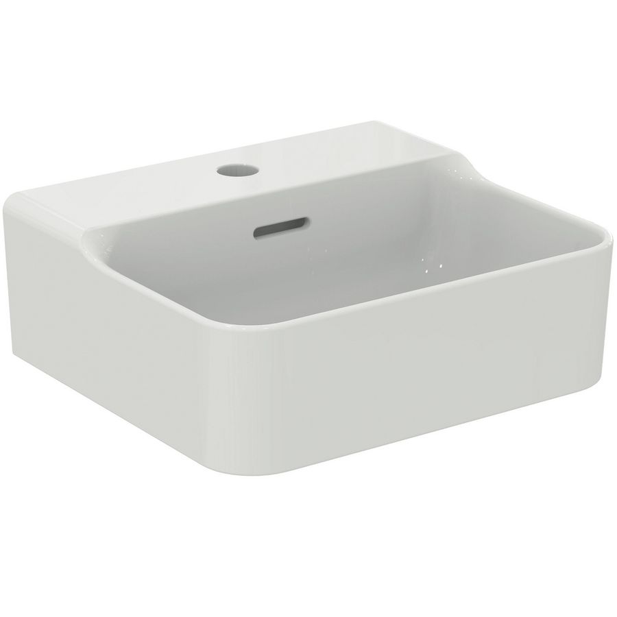 CONCA H/R BSN 40X35 WHITE 1TH OF