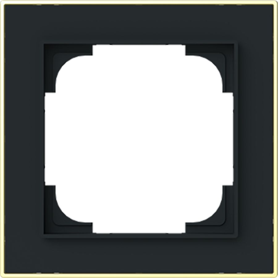 afdekraam 1v art-matzwart/goud