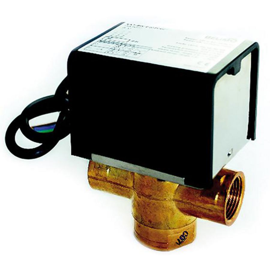Flowair acc. Elis/LEO SRQ3d-1/2" 3-wegklep met motor