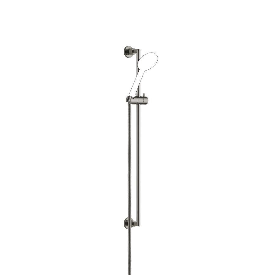 TARA Glijstangset z.handdouche Dark Chrome