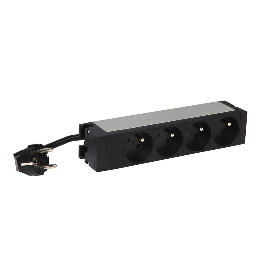 Power Distribution Unit 10" 1m. RA/PA 4x Penaarde out