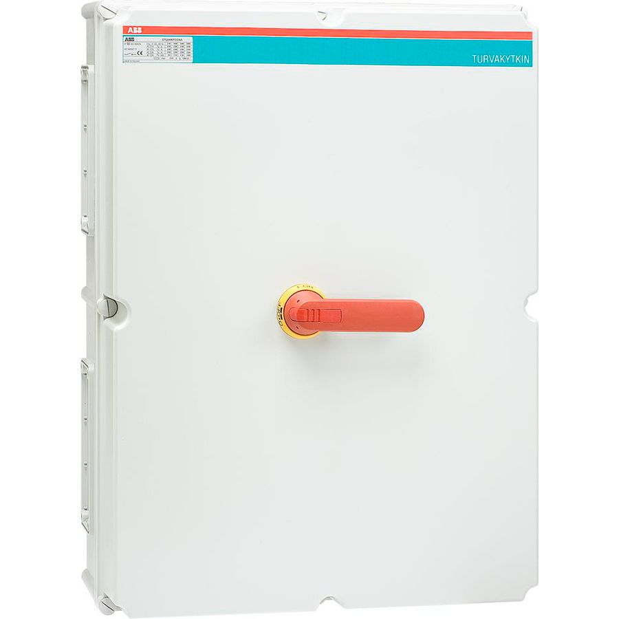 Lastscheider 3P+1M+1V 220 kw 2x flens II kunststof kast IP65