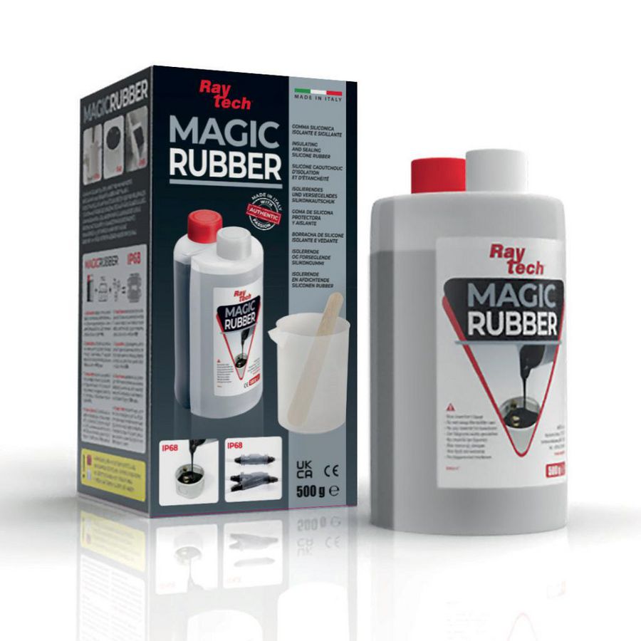 Kabelhars Magic Rubber 500 gram