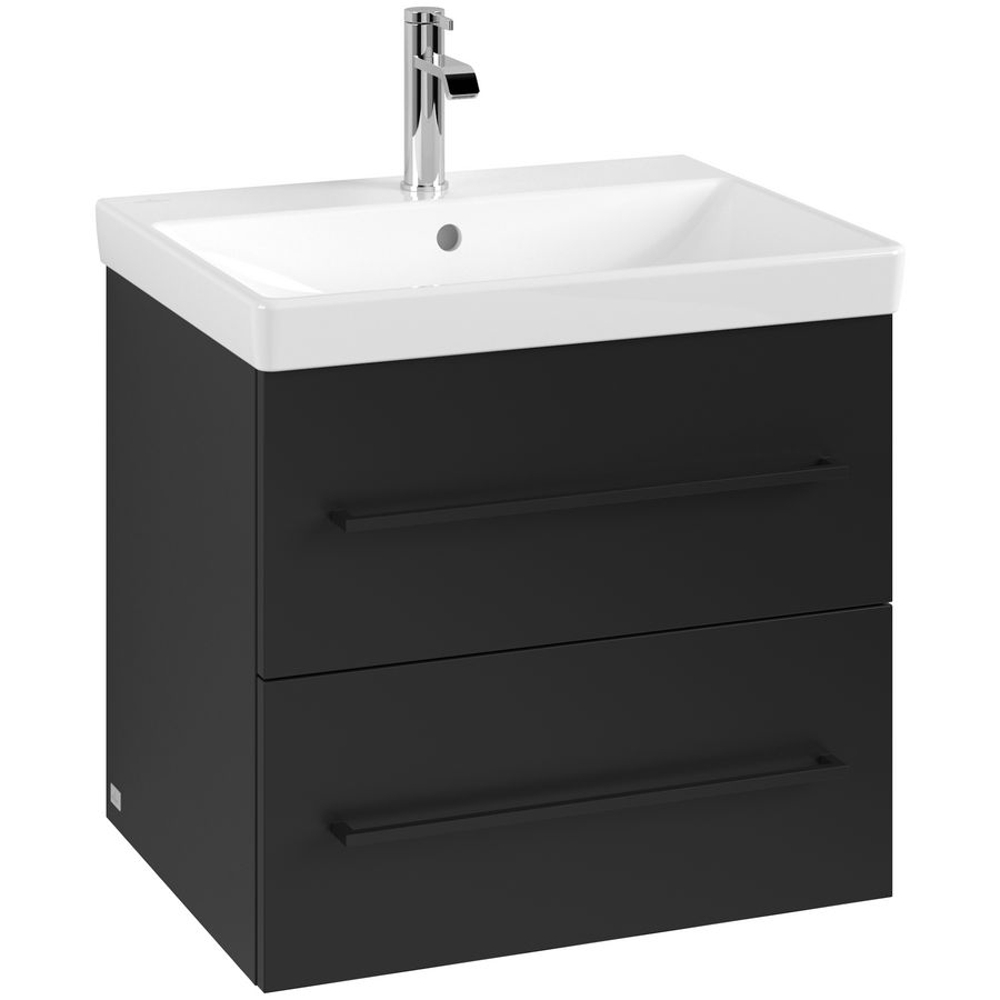 Wastafelonderkast Avento 580x514x484mm Volcano Black A88910VL