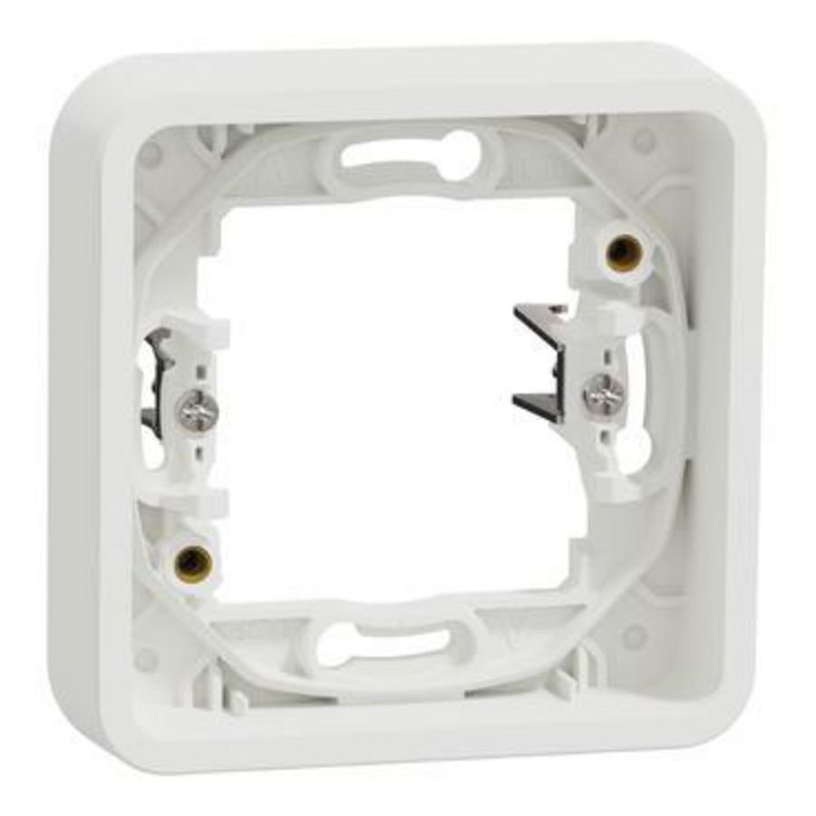 Inbouwdoos 1-voudig Klauwen IP55 Polarwit Mureva Styl
