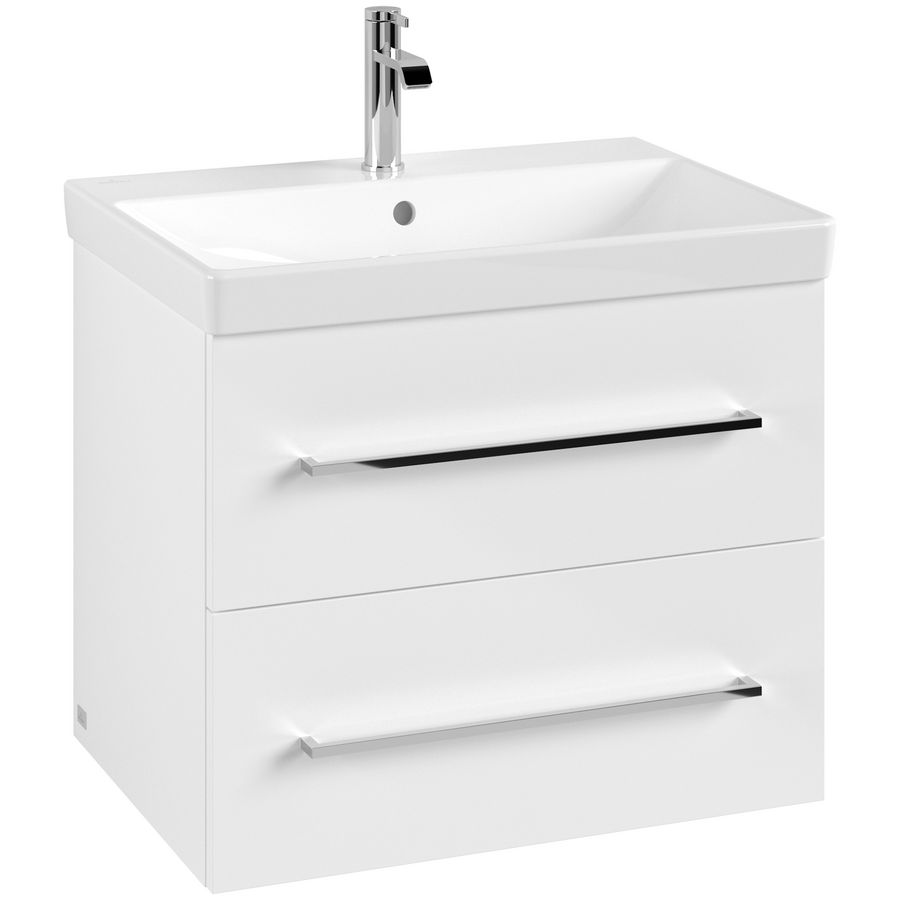 Wastafelonderkast Avento 630x514x484mm Bril.White A89000VE