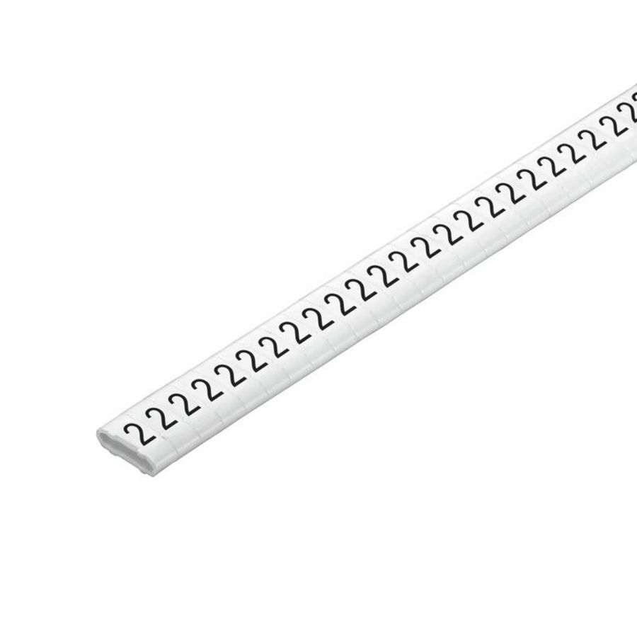 Kabelcoderingsyst. wit geleider O.D.10-317mm PVC VVE=500