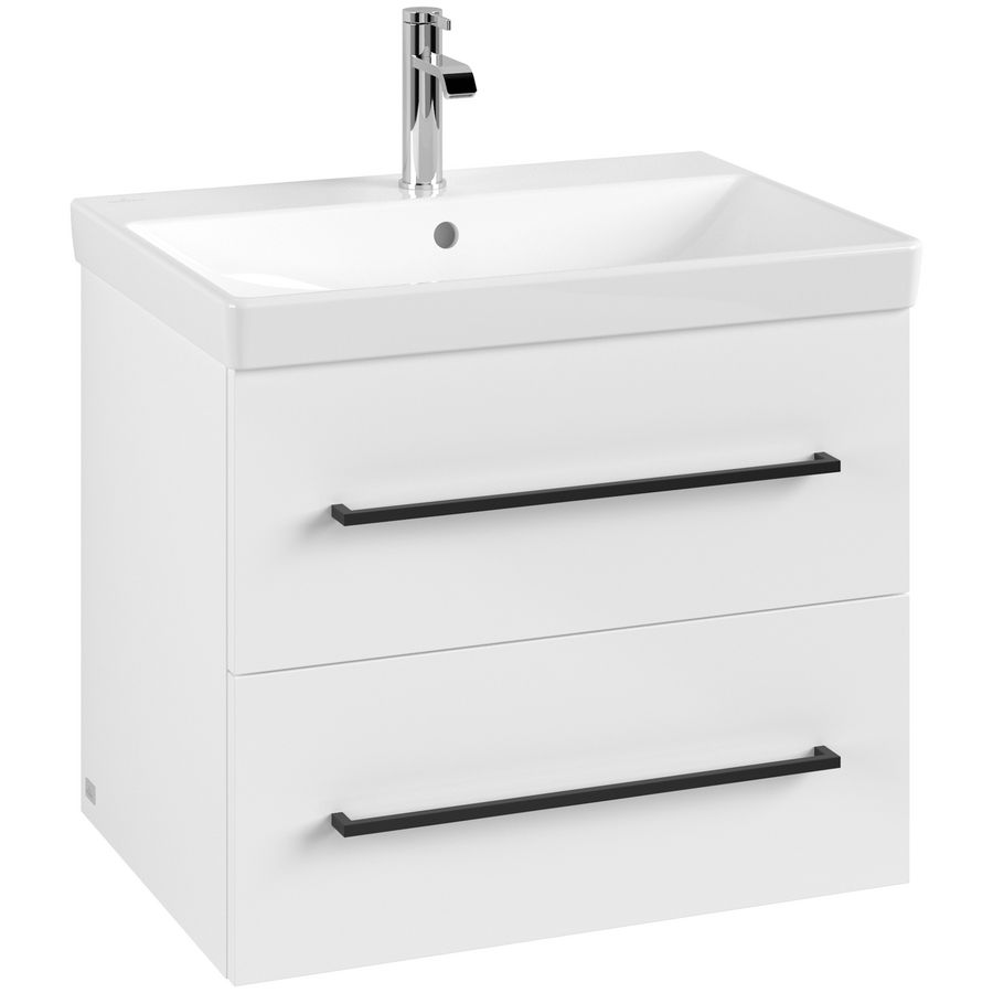 Wastafelonderkast Avento 630x514x484mm Bril.White A89010VE