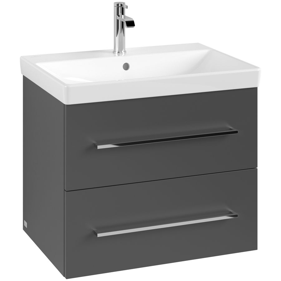 Wastafelonderkast Avento 630x514x484mm Graphite A89000VR