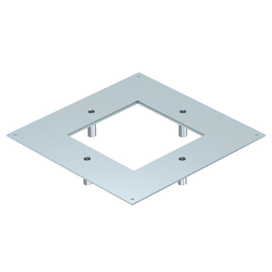 Zwaarlast montagedeksel 350-3 voor grote 4 382x382x59
