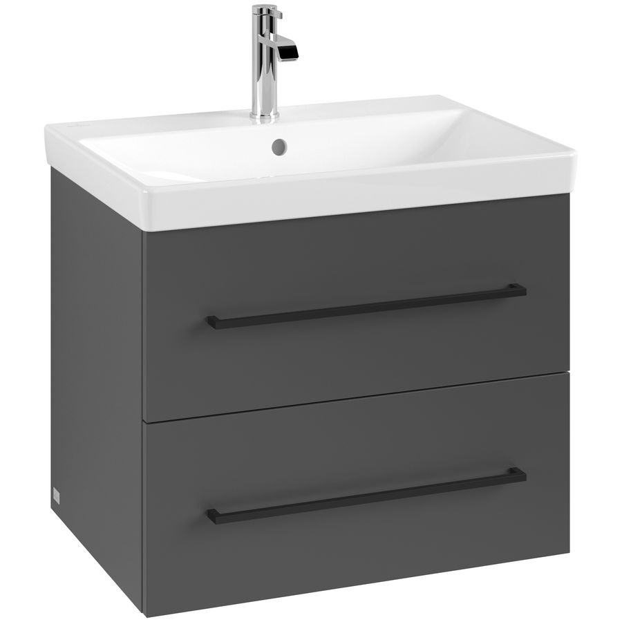 Wastafelonderkast Avento 630x514x484mm Graphite A89010VR