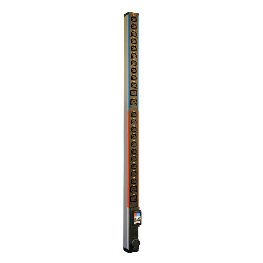 Power Distribution Unit Zero-U 6mm² klem 20xC13 4xC19