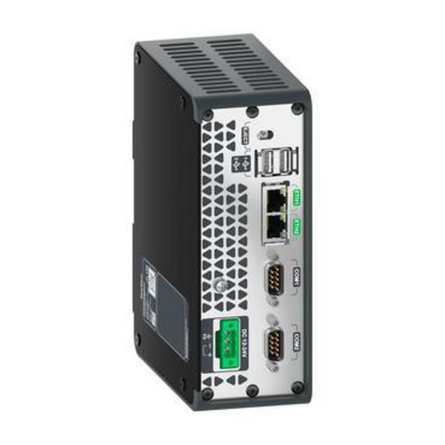 DIN-box modulair 2xCOM 2xETH 2xUSB A 1xUSB C 1xUSB micro B 1