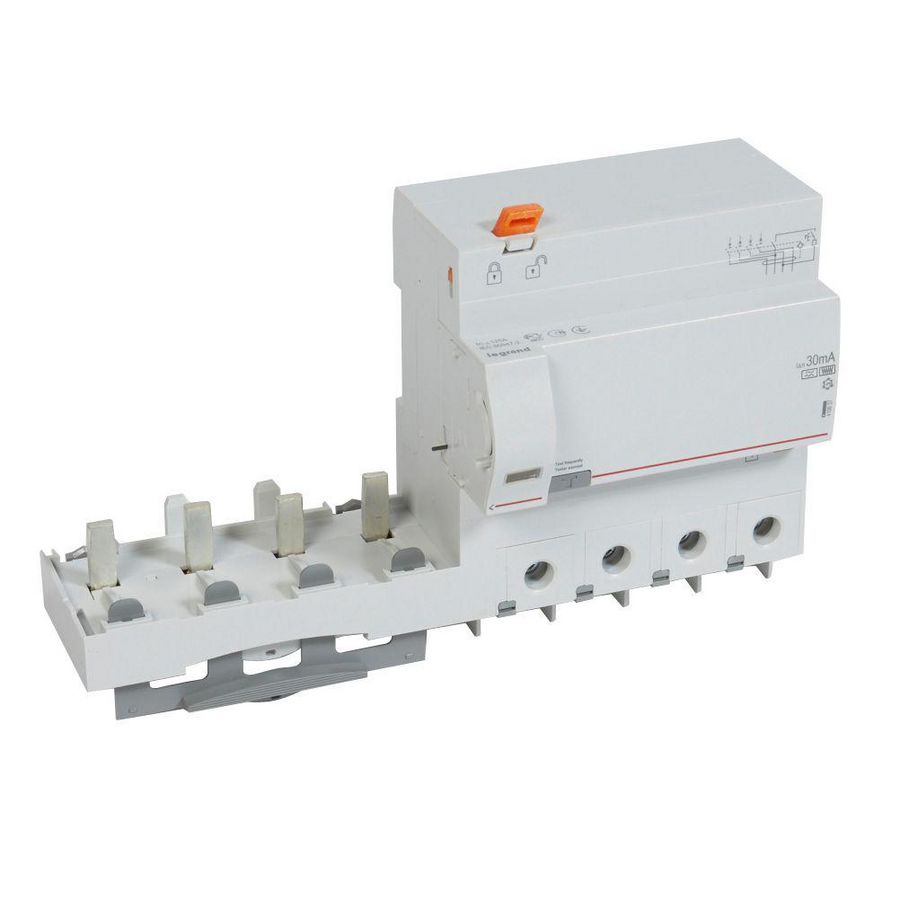 Aardlekblok 4-polig 125A 30mA F DX3 DIN