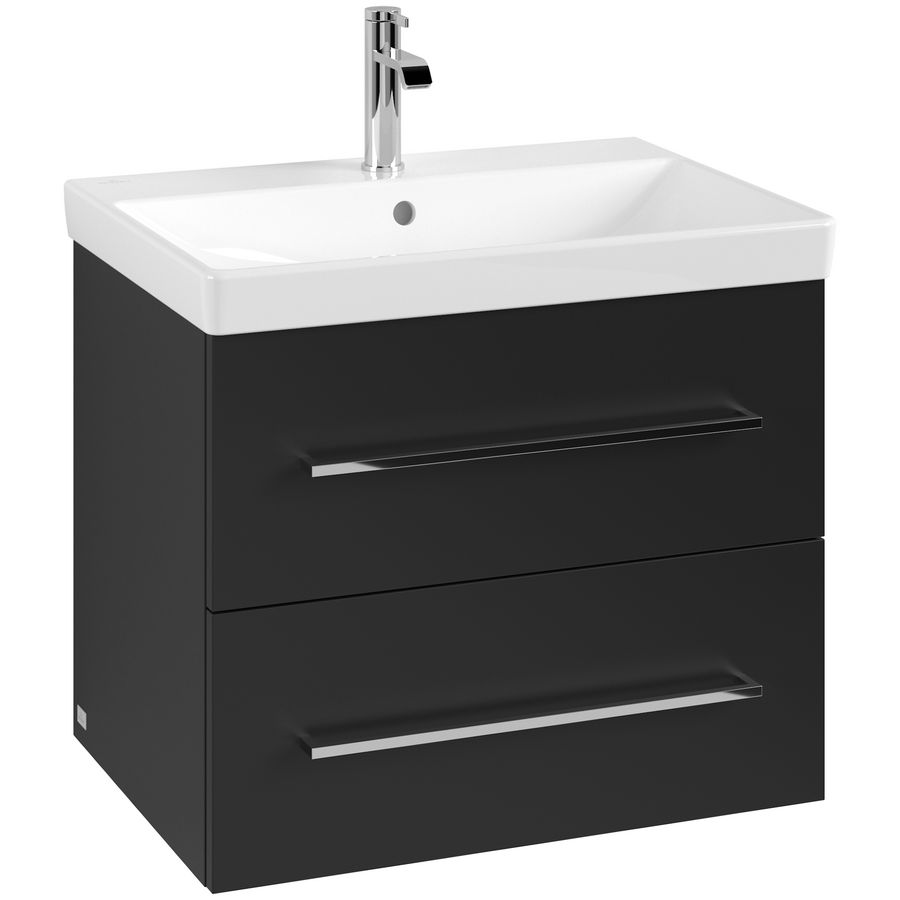 Wastafelonderkast Avento 630x514x484mm Volcano Black A89000VL