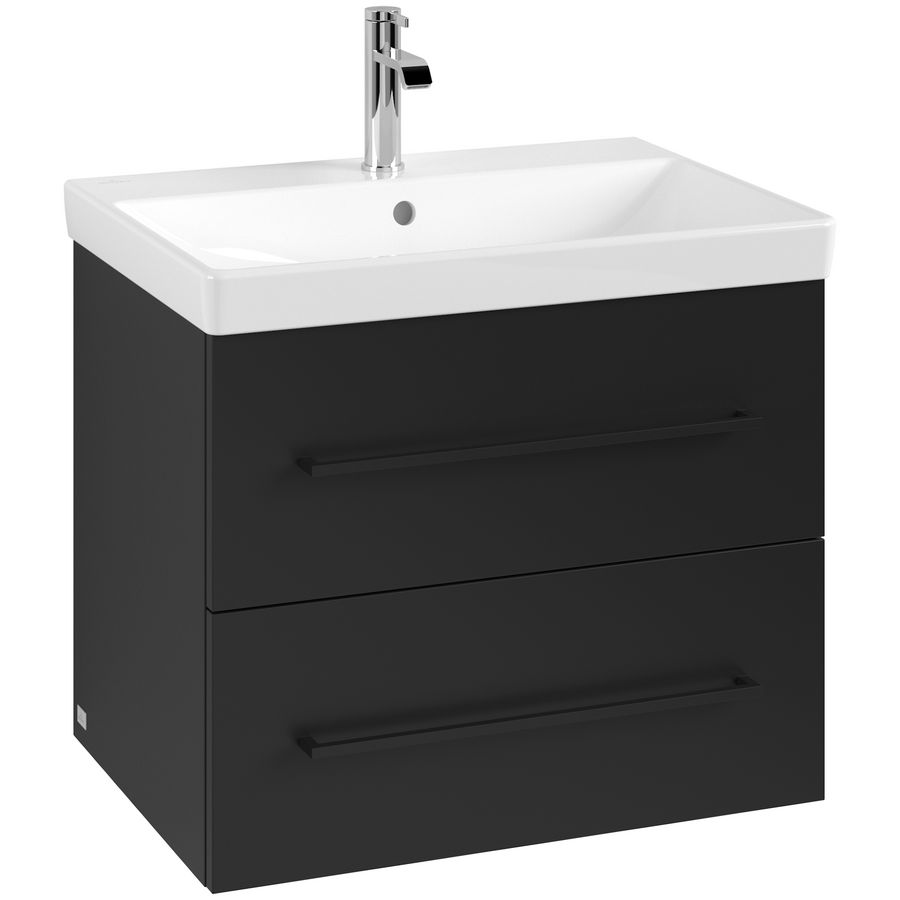 Wastafelonderkast Avento 630x514x484mm Volcano Black A89010VL