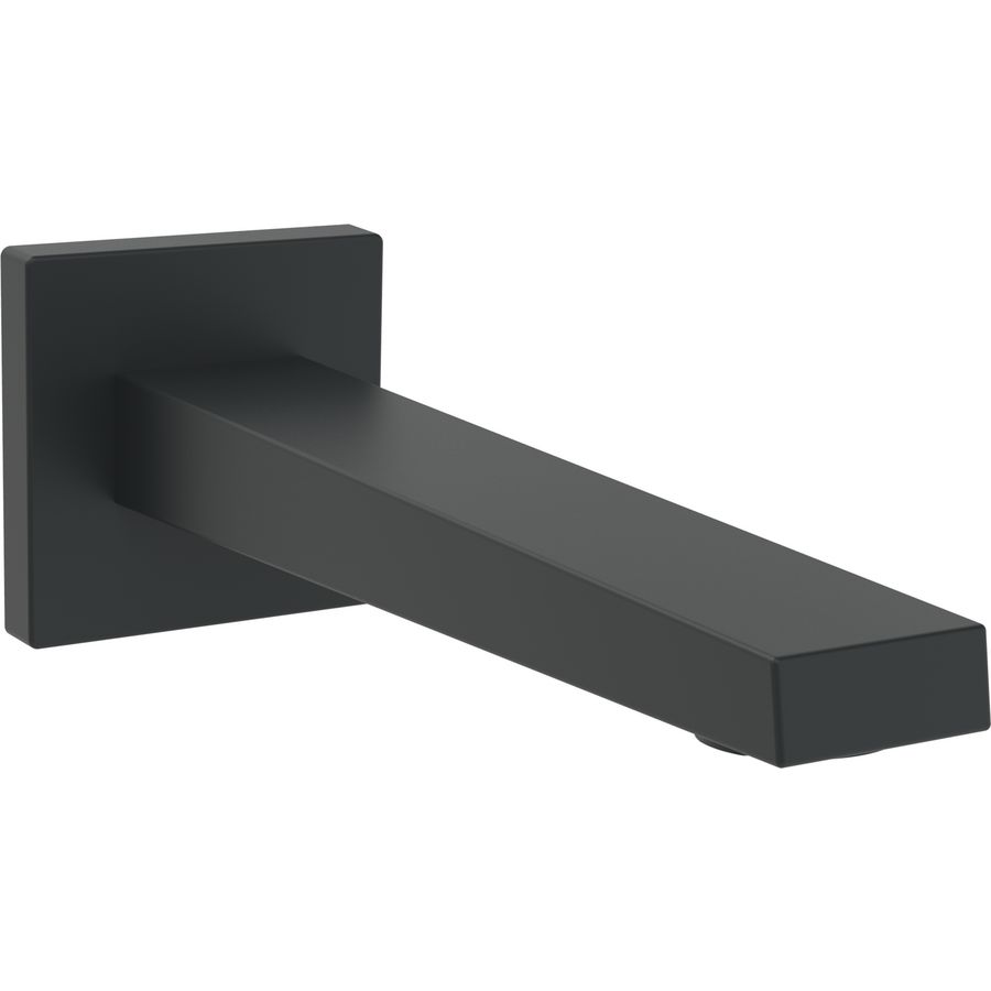 HANSALOFT vaste uitloop sprong 197 1/2"aansluiting mat zwart