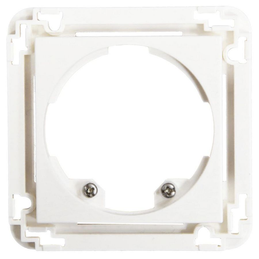 Toebehoren Centrale afdekplaat Indoor 140 45x45 parelwit
