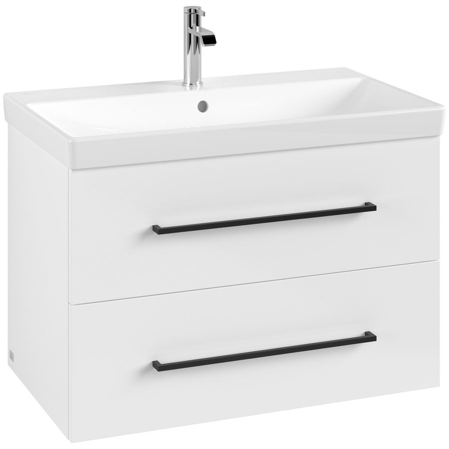 Wastafelonderkast Avento 780x514x484mm Bril.White A89110VE