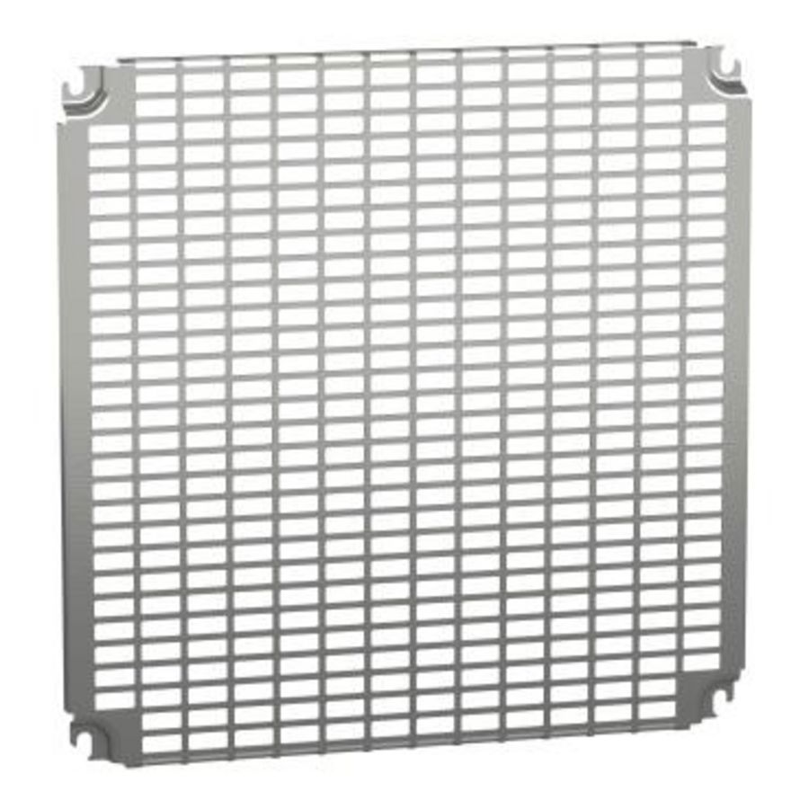 Monobloc geperforeerde platen 500x500mm univ perforaties