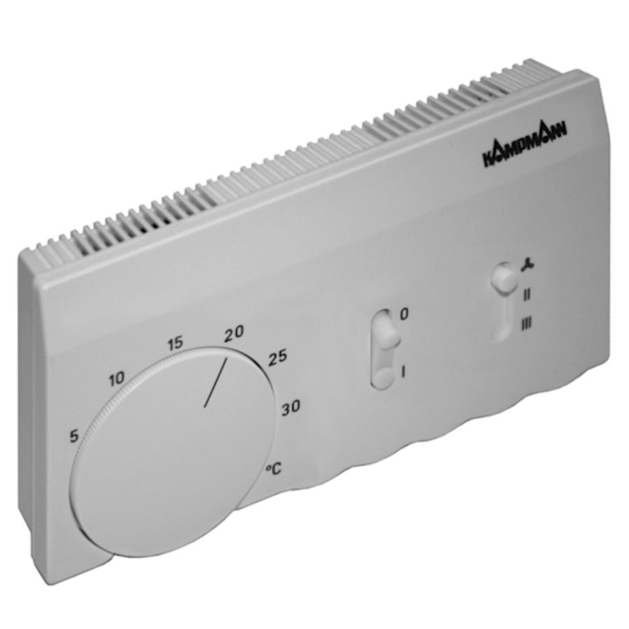 Ruimtethermostaat 3st.2p verw.