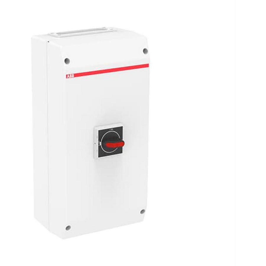 Lastscheider 4P 125A flens I zwarte knop