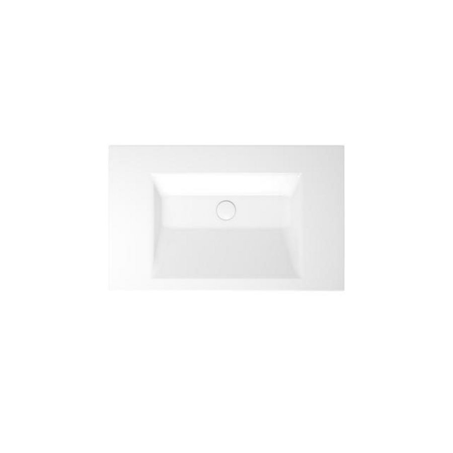 BetteAqua Inbouwwastafel 800×495mm 1 kraangat Jasmin