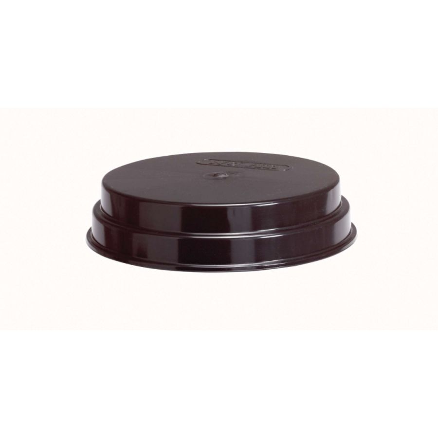 PVC deksel t.b.v. 315mm put bruin