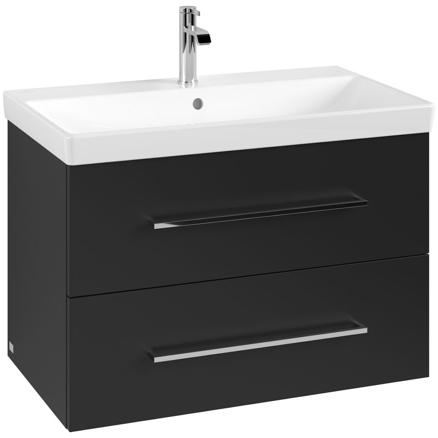 Wastafelonderkast Avento 780x514x484mm Volcano Black A89100VL