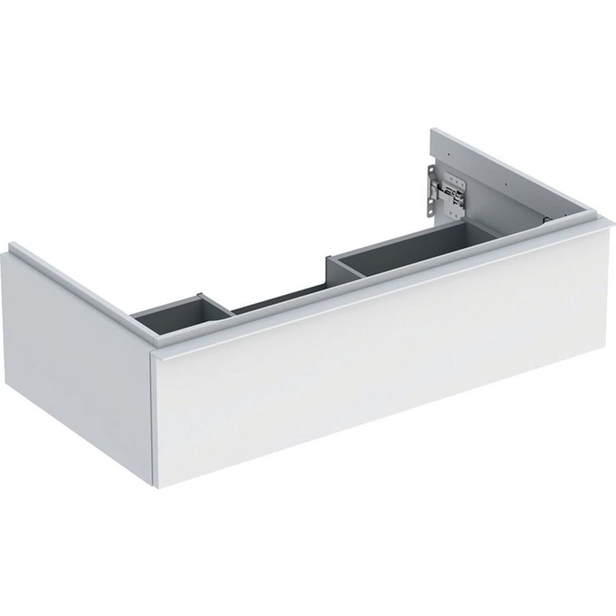 iCon wastafel onderkast met lade 90cm wit mat
