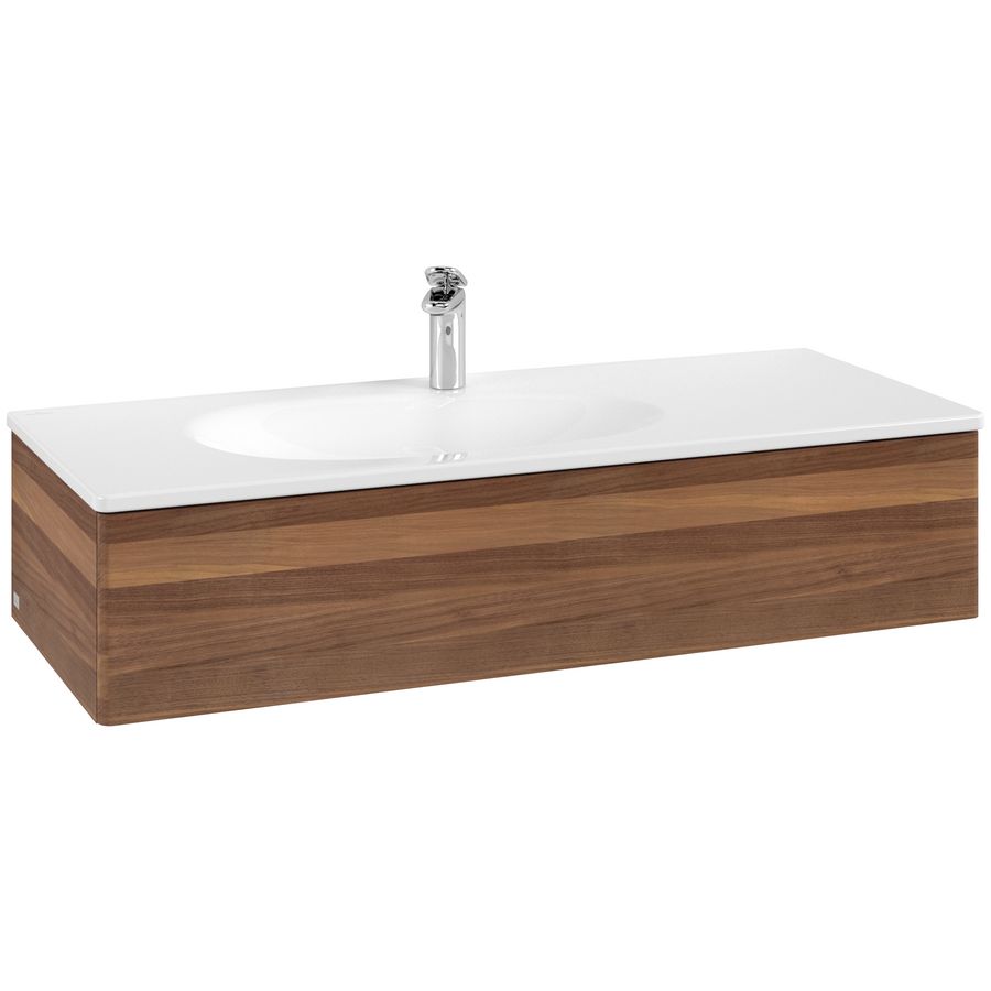 Wastafelonderkast Antao 1188x256x493mm Warm Walnut L03000HM