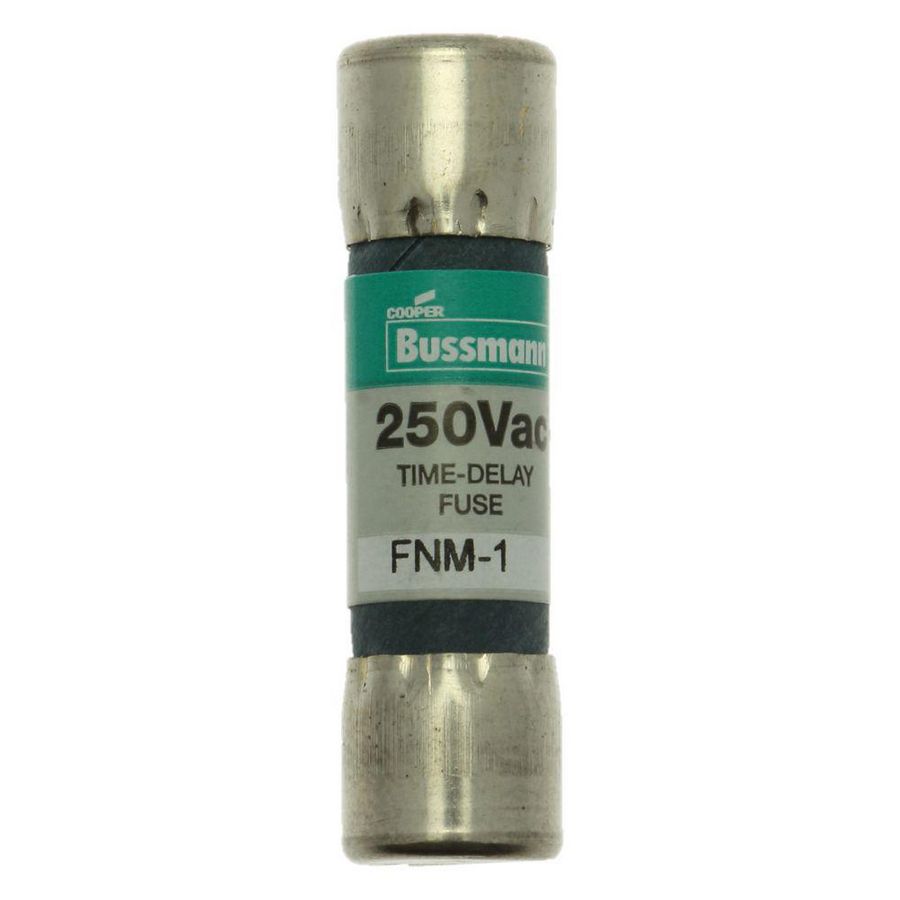 Zekering laagspanning 1A AC 250V 10x38mm UL CSA VVE=10