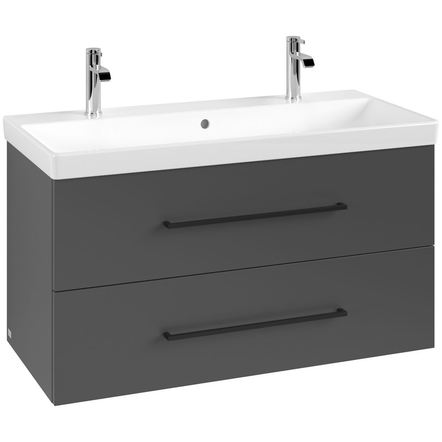 Wastafelonderkast Avento 980x514x484mm Graphite A89210VR