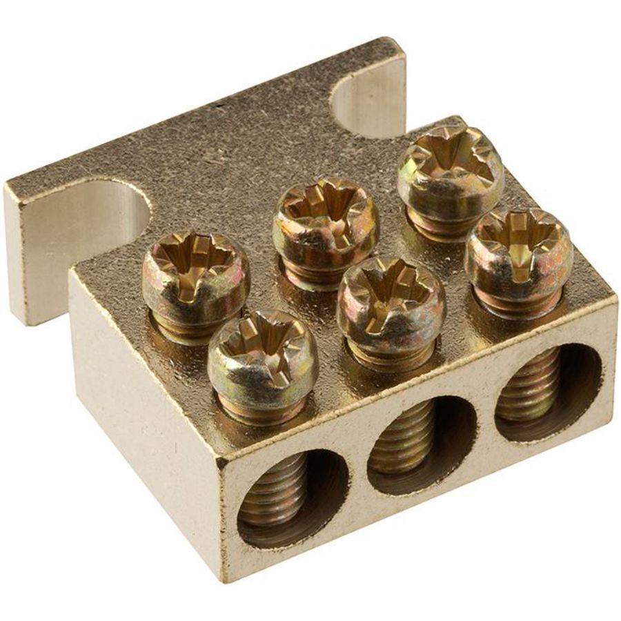Klem 3-voudig voor XLP 00 3 x 1-10 mm 3 x 1-10mm