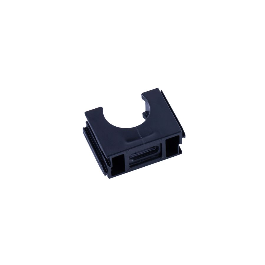 Klemblok PVC Polfix+ 50mm zwart UVS UV-stabiel VVE=80