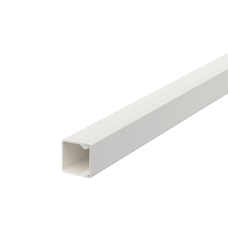 Wand- en plafondkanaal hal.vrij 20x20x2000 carbonaat VVE=48