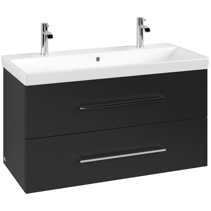 Wastafelonderkast Avento 980x514x484mm Volcano Black A89200VL