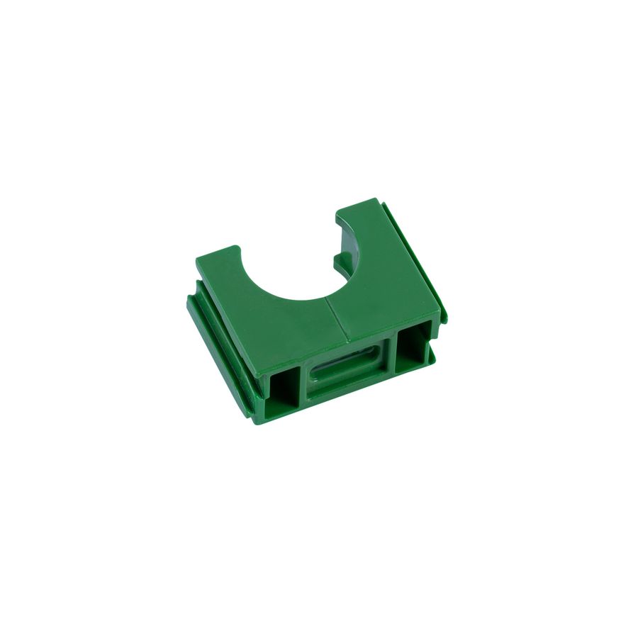 Klemblok PVC Polfix+ 19mm groen VVE=42240