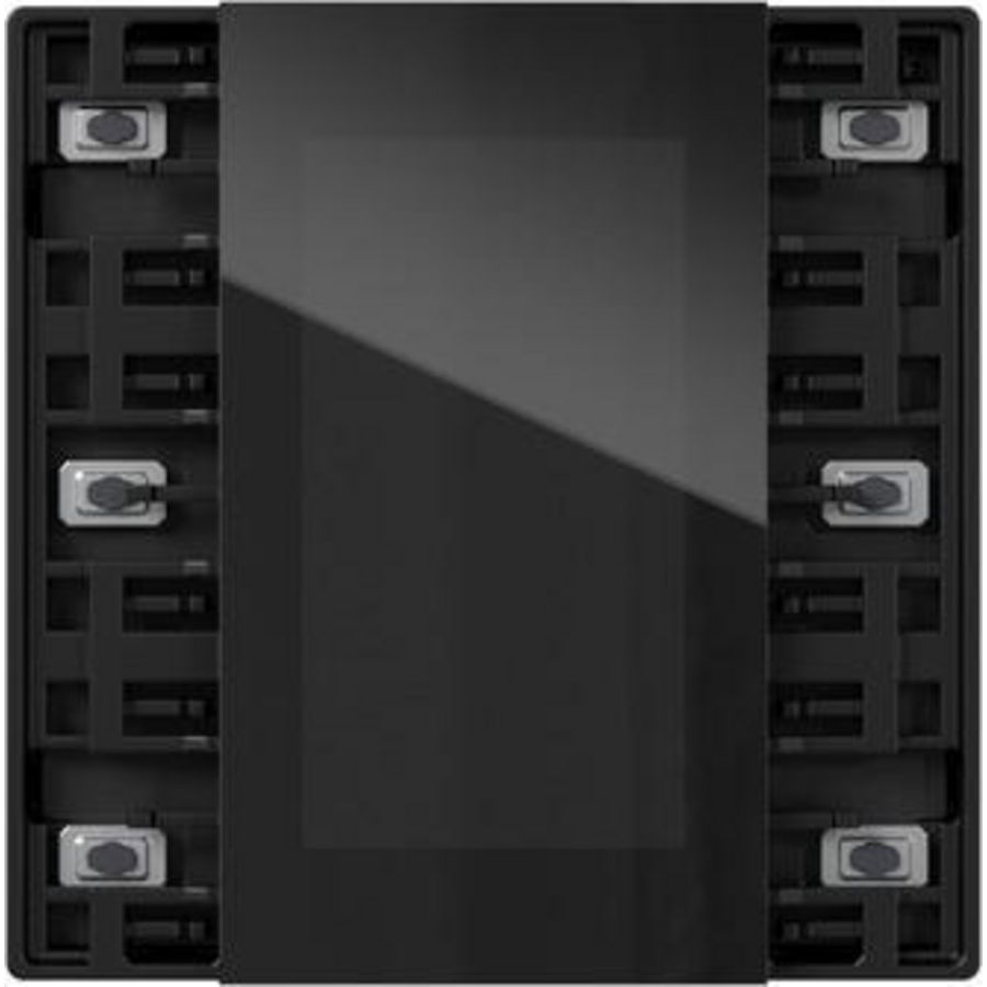 Tastsens.4.55 Plus 1-v/3-voudig KNX zwart
